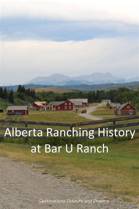 Alberta ranching history at bar u ranch – Artofit