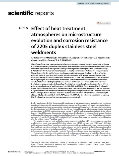 PDF Effect Of Heat Treatment Atmospheres On Microstructure Evolution