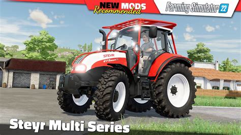 FS22 Steyr Multi Series Farming Simulator 22 New Mods Review 2K60