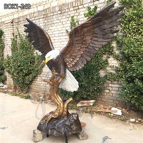 Outdoor Metal Eagle Sculpture YouFine Sculpture