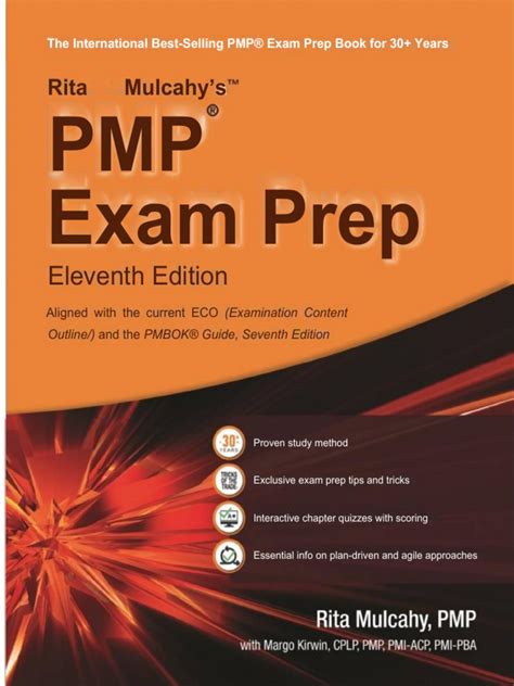 Pmp Exam Prep 2023 11th Edition Rita Mulcahy Pmp With Margo Kirwin