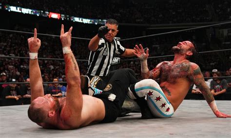 Aew All Out 2022 Best Photos Cm Punk Vs Jon Moxley