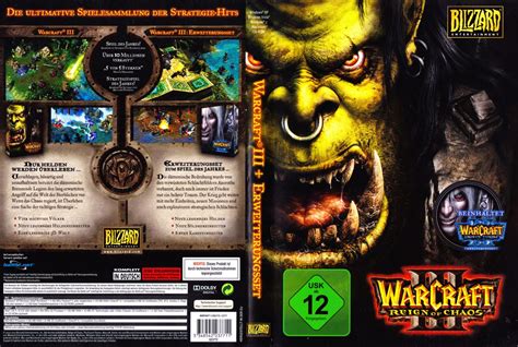 Warcraft Iii Gold Edition Cover Or Packaging Material Mobygames