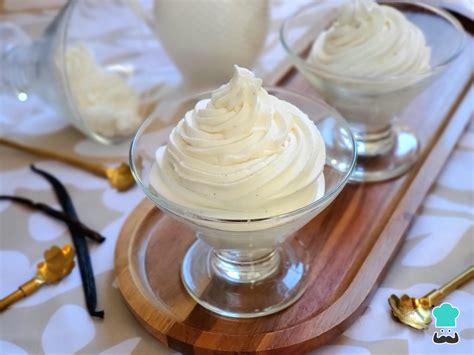 Cómo hacer crema chantilly casera Receta fácil