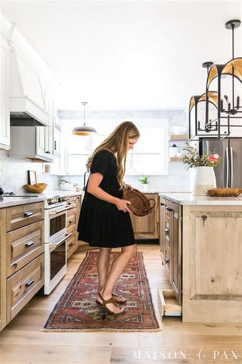 White And Wood Kitchen Reveal Part Cabinets Maison De Pax