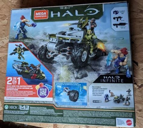 Mega Construx Halo Infinite Warthog Rally Contruction Set New