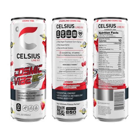 Celsius® Sparkling Space Vibe Energy Drink Variety Pack 12 Pk 12 Fl
