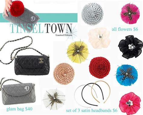 Initials Inc Tinsel Town Collection Limited Time Myinitials Inc