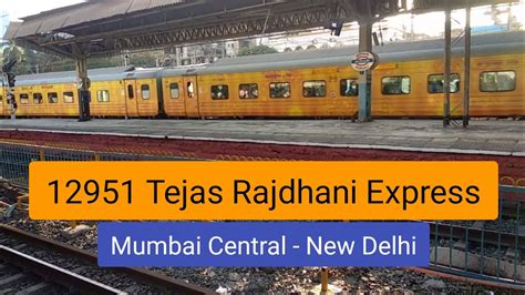 12951 Tejas Rajdhani Express YouTube