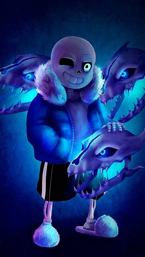 Sans Undertale By Mpr C Gaster Blaster Hd Phone Wallpaper Pxfuel