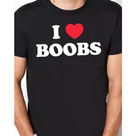 I Heart Boobs T Shirt Danny Duncan Spencers