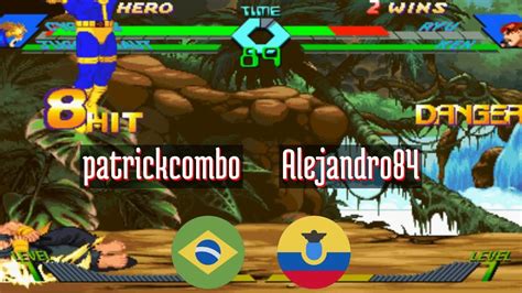 X Men Vs Street Fighter Ft Patrickcombo Br Vs Alejandro Ec