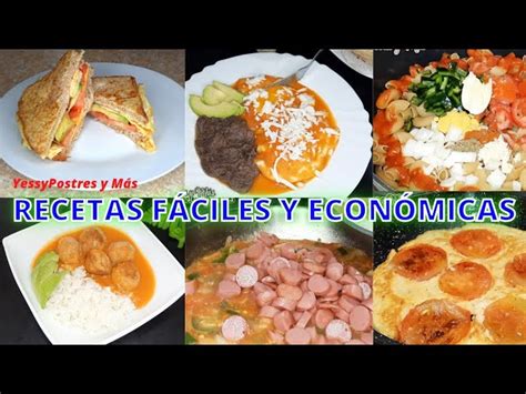 Introducir 55 Imagen Recetas Faciles Y Economicas Abzlocal Mx