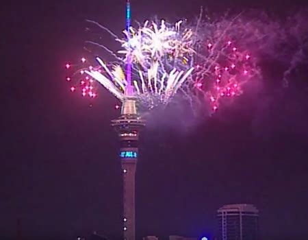 New Year Fireworks in Auckland - Video, X Files - NZEDGE