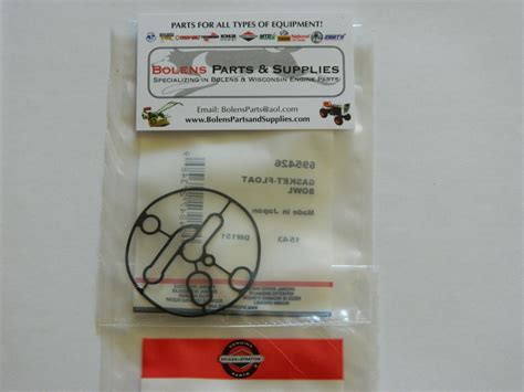 Briggs And Stratton Briggs And Stratton Carburetor Float Bowl Gasket