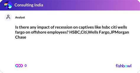 Is There Any Impact Of Recession On Captives Like Fishbowl