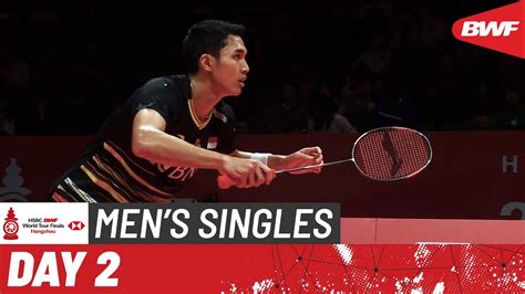 HSBC BWF World Tour Finals 2023 Jonatan Christie INA Vs Anders