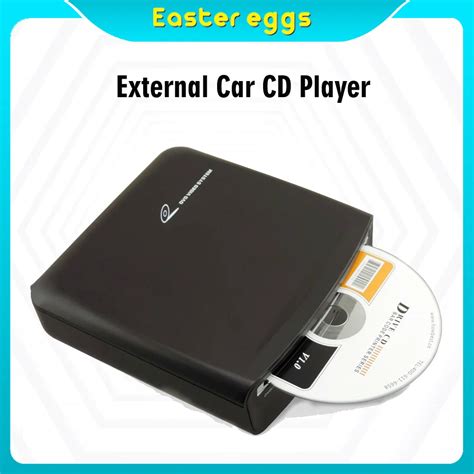 Sistema De Cd Externo Universal Para Coche Reproductor De V Deo Hd Mp