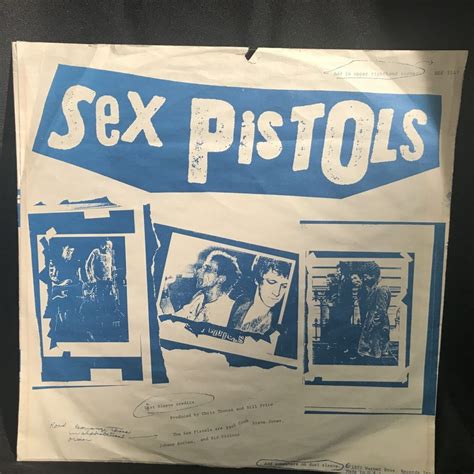 Sex Pistols Never Mind The Bollocks LP EX Orig WB LA Pressing Classic Punk Eclectic Sounds