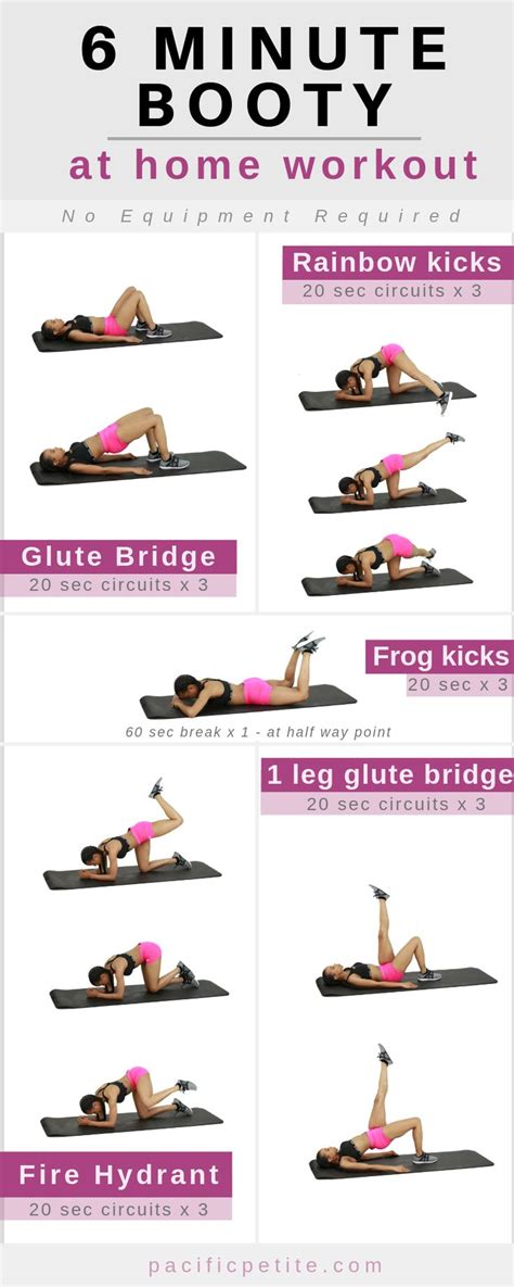 At Home Legs And Glute Workout For Women No Gym No Equipment Required