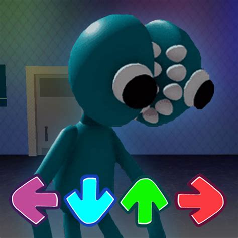 Teal Rainbow Friends FNF Mod for PC / Mac / Windows 11,10,8,7 - Free Download - Napkforpc.com