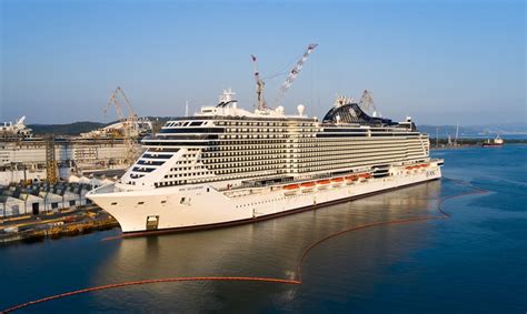 Fincantieri Delivered Msc Seashore Msc Cruises First Seaside Evo