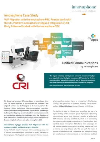 Case Study Innovaphone Cri En Pdf