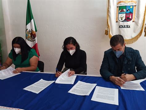 Firma La Sspeg Convenios De Colaboraci N En Materia De Seguridad Con El