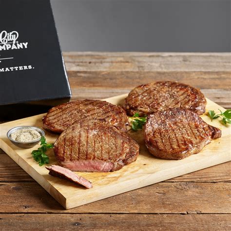 Kansas City Steaks 4 10 Oz Boneless Ribeye Steaks T Boxed