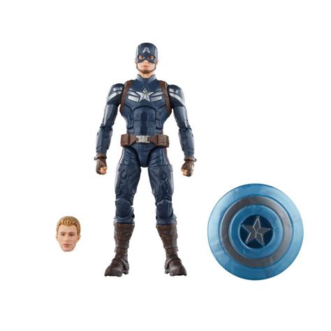 Hasbro Marvel Legends Series Captain America, 6" Marvel Legends Action ...