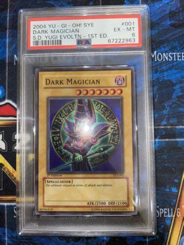 2004 Yugioh Dark Magician Starter Deck Yugi Evolution 1st Edition Sye