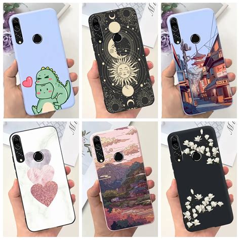 For Huawei Y9 Prime 2019 Case P Smart Z Back Cover Popular Pattern Shockproof Silicone Soft