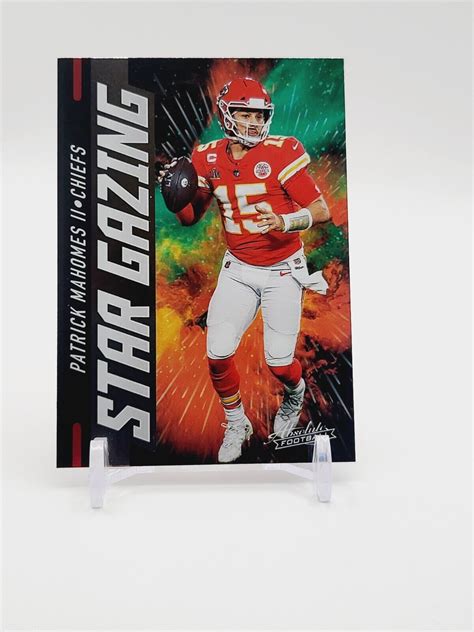 Patrick Mahomes STAR GAZING 2021 Panini Absolute SG2 KC Chiefs