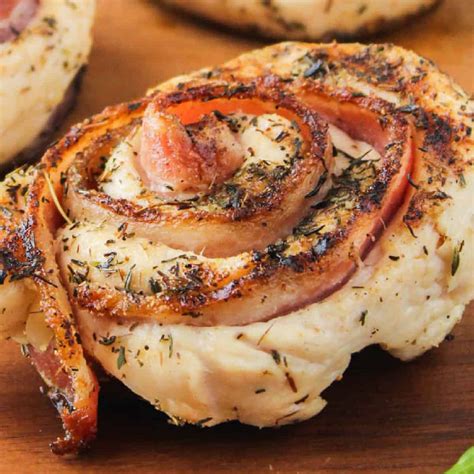 Grilled Chicken Bacon Roll Ups ⋆ Real Housemoms