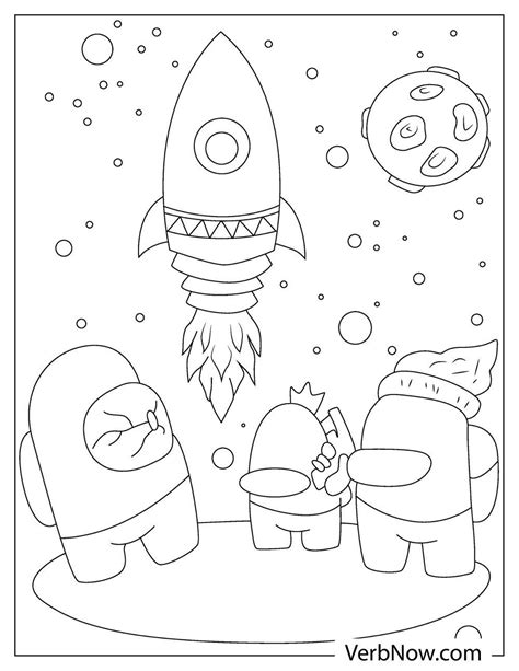 Free AMONG US Coloring Pages for Download (Printable PDF)