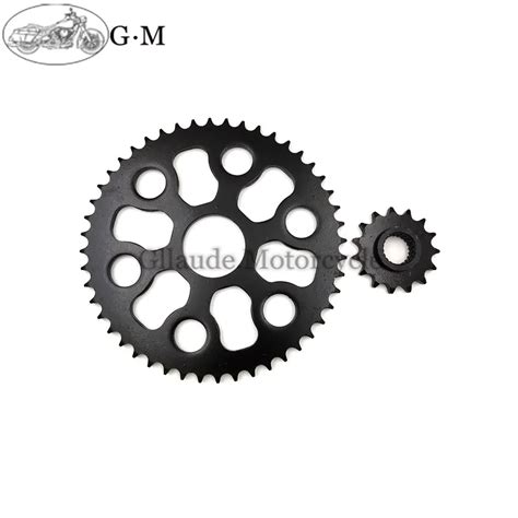 Chain Motorcycle Front Rear Sprocket Gear Transmission And