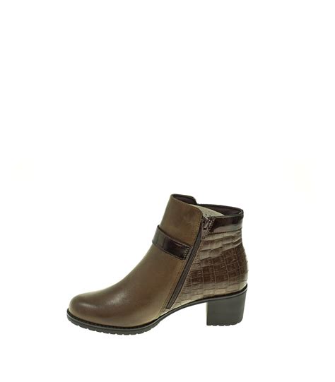 BOTIN MUJER PITILLOS MARRON 20681 En Asai