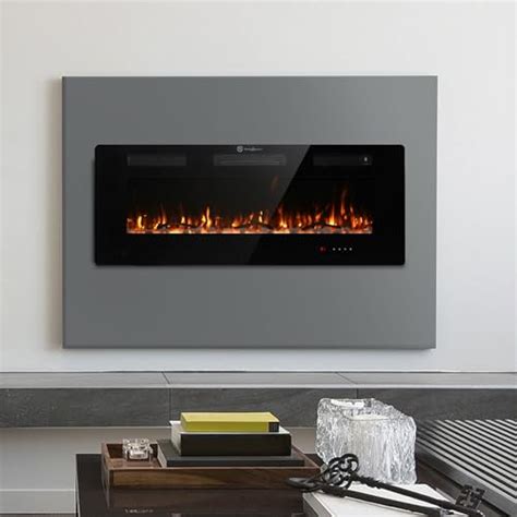 Fodinghill Insert Wall Mounted Electric Fireplace Low Noise