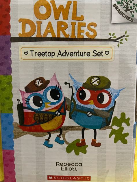 Owl Diaries Treetop Adventure Set 興趣及遊戲 書本 And 文具 小說 And 故事書 Carousell