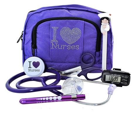 Amazon New I Love Nurses Fanny Pack Kit Purple Industrial