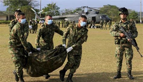 Cuatro Uniformados Muertos En Emboscada Al Batallón Del Ejército En El Meta Estas Son Su