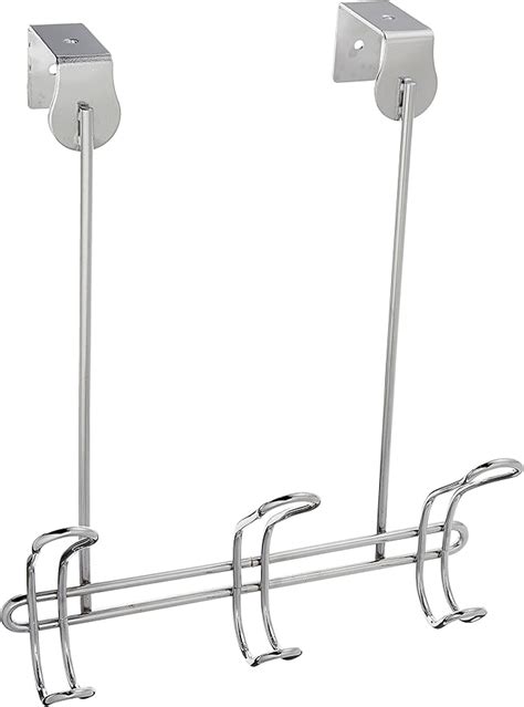 Interdesign Classico Over Door Storage Rack Organizer Hooks For Coats Hats Robes