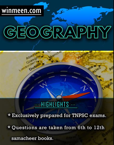 Geography Book For Tnpsc Exams Prepared From Samacheer Books 6th To