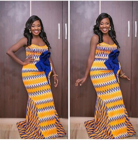 Pin By Anita Anim On Kente Kente Styles African Design Dresses