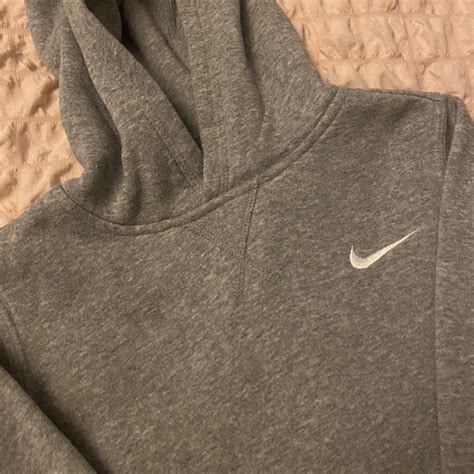 Boys Grey Nike Hoodie Aged 8 10 ️ Depop