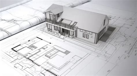 Fondo Un Plan De Casa Animado Para El Dise O De Una Casa Moderna Fondo