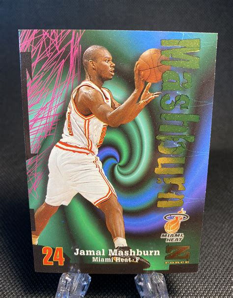 Jamal Mashburn Skybox Z Force Basketball Card Miami Heat Ebay