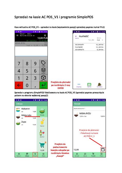 Kasa Wirtualna Ac Pos V Instalowana Na Terminalu P Atniczym