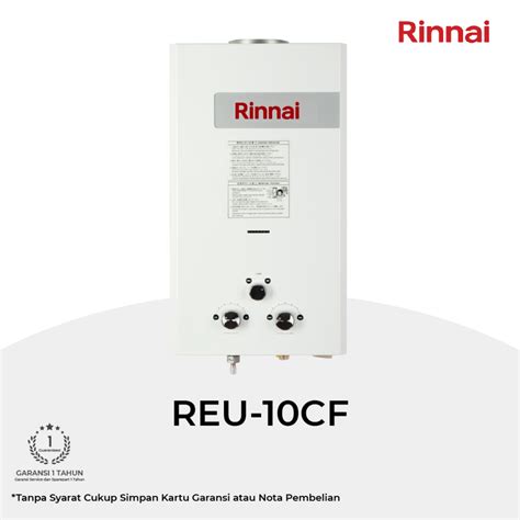 Instant Gas Water Heater Hot Water Solution Dari Rinnai Indonesia