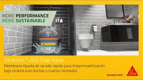 Sikalastic Stop Aqua Impermeabilizaci N Duchas Y Cuartos H Medos